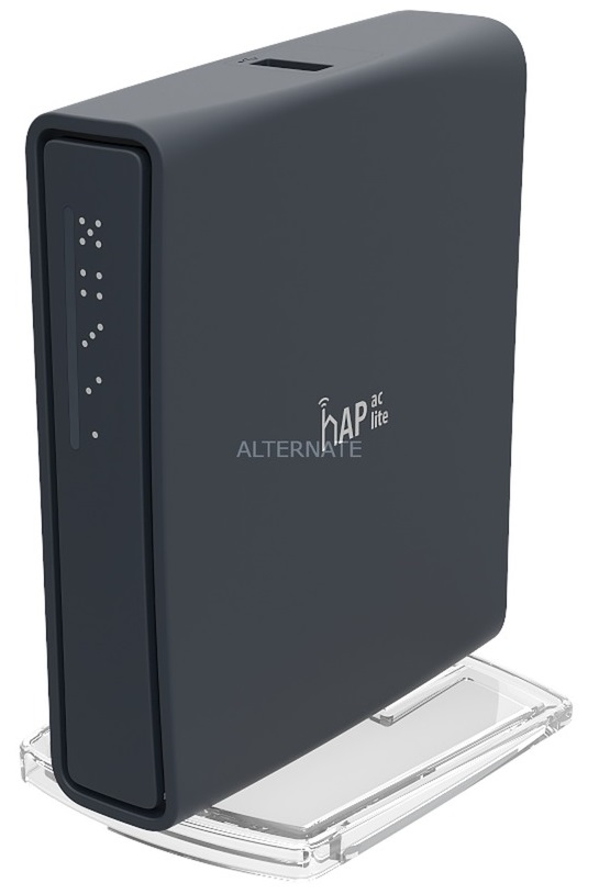 MikroTik RB952UI-5AC2ND-TC / Access Point Wi-Fi 5 | 2405 - MikroTik hAP lite TC Dual Band con Antena de 2 dBi, Arquitectura MIPSBE, Estándar Inalámbrico 802.11ac, Velocidad 733 Mbps (300 Mbps a 2.4Ghz + 433 Mbps a 5Ghz), 5-Puertos Ethernet 10/100
