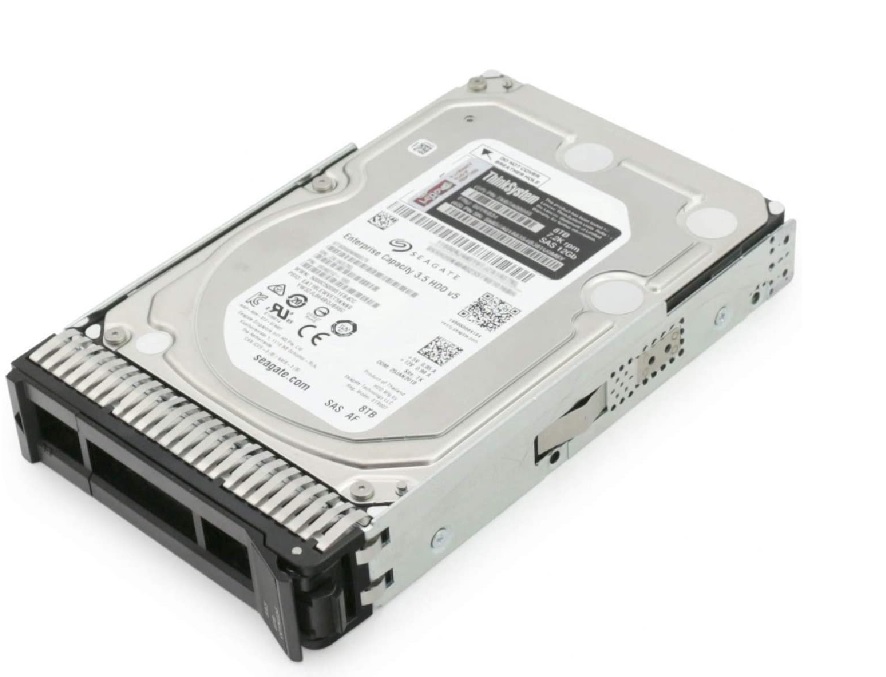 Disco Duro  8TB SAS 7.2K / Lenovo 7XB7A00045 | 2308 - Disco duro para Servidor Lenovo, SAS 7200 rpm, 12Gb/s, Hot Swap 512e, Factor de Forma: 3.5’’, Confiabilidad 24x7. 