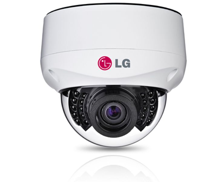 LG LNV5100R: Cámara IP Mini Domo, 1.3MP, HD 30fps, WDR, H.264, Seguridad IP66, Garantía 1 Año en Centro de Servicio
