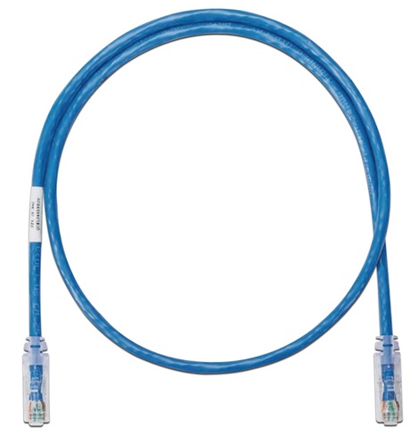 Patch Cord 1.5m CAT-6 Azul / Panduit NK6PC5BUY | 2405 - Cable de parcheo UTP Categoría 6, Plug modular en cada extremo, Longitud 1.5 mts, Color Azul, Esquema de cableado: T568B, Tipo de conector: RJ45, Calibre: 24 AWG Estándar