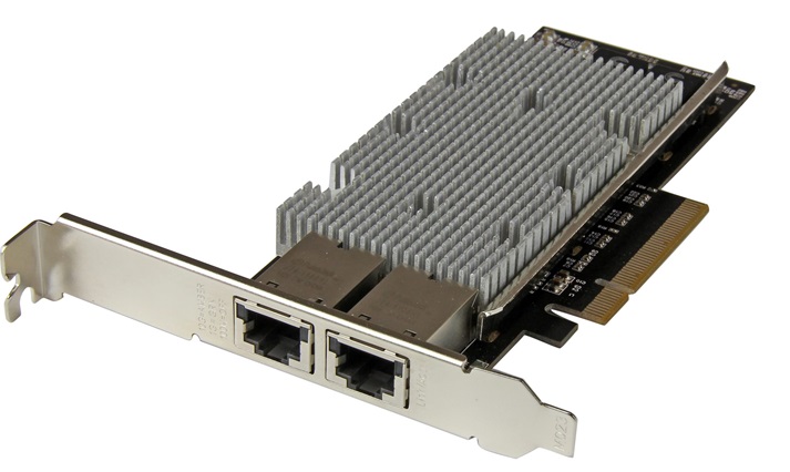 Tarjeta de Red para Servidor – StarTech ST20000SPEXI | PCIe x8, 2-Port 10G, Chipset Intel X540, Perfil Standard - Incluye soporte para Perfil Bajo, Conector PCI Express x8
