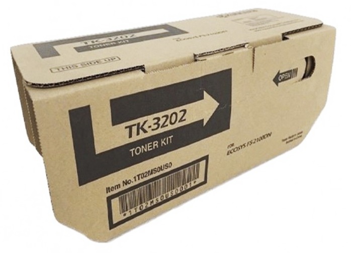 Toner Kyocera TK-3202 / Negro 40k | 2404 - Tóner Kyocera TK-3202 Negro. Rendimiento 40.000 Páginas al 5%. 1T02WF0US0 FS-M3860IDN P3260dn 