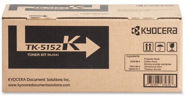 Toner Kyocera TK-5152K / Negro 12k | 2404 - Toner  Kyocera TK-5152K Negro. Rendimiento 12.000 Páginas al 5%. 1T02NS0US0 M6035cidn M6535cidn P6035cdn  