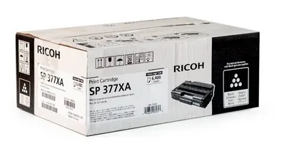Toner Ricoh SP 377XA / Negro 6.4k | 2404 - Toner Ricoh SP 377XA 408161 Negro. Rendimiento 6.400 Páginas al 5%. Ricoh SP-377  