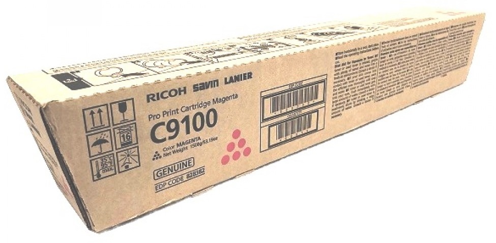 Toner Ricoh C9100 / Magenta 48k | 2404 - Toner Ricoh C9100 828312 Magenta. Rendimiento Estimado: 48.000 Páginas al 5%. 828382 Ricoh Pro C9100  