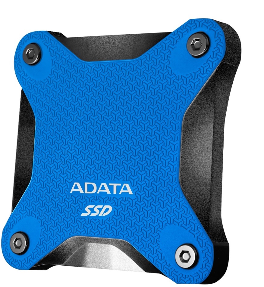 SSD Externo  480GB / ADATA SD600Q Azul | 2306 - ASD600Q-480GU31-CBL / Unidad de Estado Solido Externo 480GB, Flash NAND 3D, Interface USB 3.2 -Compatible USB 2.0, Velocidad de Lectura/Escritura:  440 /430 MB/s