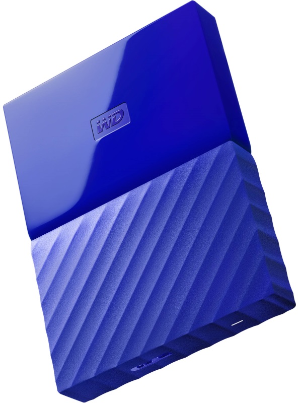 WDBYNN0010BBL-WESN: Disco Duro Externo Western Digital My Passport 2.5'', 1TB, USB 3.0, Azul, Garantía 3 años