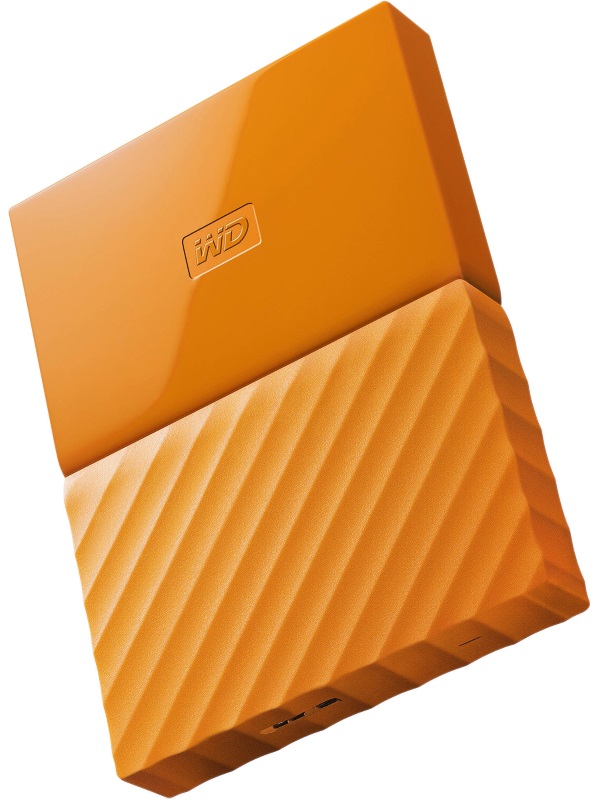 WDBYNN0010BOR-WESN: Disco Duro Externo Western Digital My Passport 2.5'', 1TB, USB 3.0, Naranja, Garantía 3 años