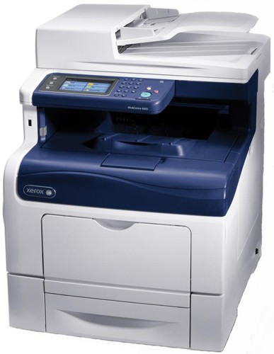 Xerox WorkCentre 6605DN: Fotocopiadora Laser Color, Funciones: Impresora - Copiadora - Escáner - Fax, 23ppm, 600dpi, Duplex Impresión, Ram 256MB, Conectividad: USB 2.0 & LAN Port Gigabit, Bandeja: 1x 250h, Garantía 1 Año en Sitio