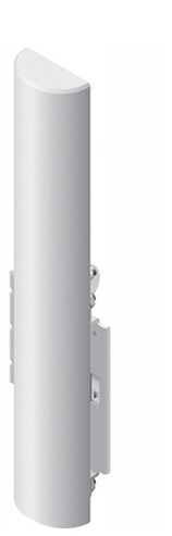 Antena sectorial - Ubiquiti AM-5G17-90 / 17 dBi | 2109 - Antena sectorial para radio estaciones base airMAX, Doble polaridad MIMO 2x2. Rango de frecuencia: 4.90-5.85 GHz, Ganancia: 16.1 a 17.1 dBi, Hpol Amplitud de Haz: 72° (6 dB), Vpol Amplitud de Haz
