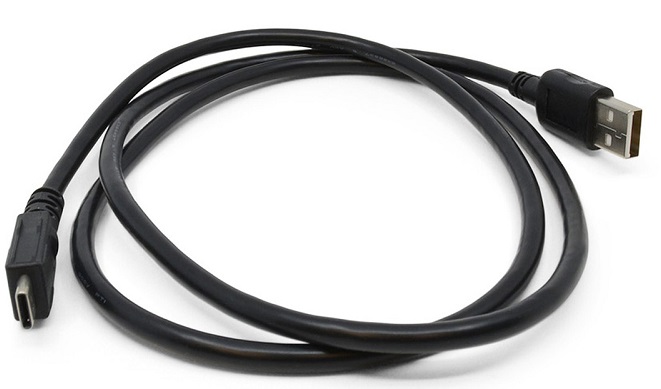 Cable USB-A a USB-C para Zebra TC51 | 2404 - Zebra CBL-TC5X-USBC2A-01 Cable Convertidor USB-A a USB-C, Conector 1: USB-A macho a USB-C Macho, Longitud: 1 m, Color negro.