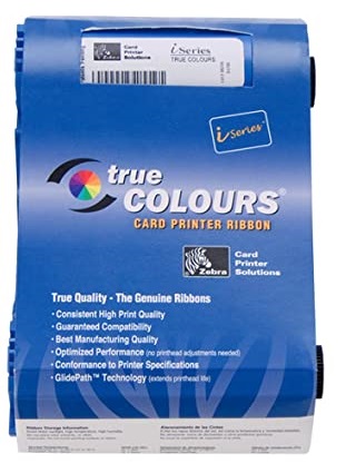 Cinta Color 800014-945 YMCK para Impresora de Carnets Zebra P630i | 4 Paneles, 600 Imágenes/Rollo, Impresion a una o dos caras, Incluye rodillo de limpieza. Compatible con Impresoras Zebra P630i, P640i. Tecnología sublimación de tinta más avanzada