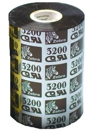 Cinta para Zebra ZT420 / 03200BK11045 | 2404 - Cinta de Cera-Resina Premium de Transferencia Térmica para Impresora Zebra ZT420. Dimensiones: 110 mm x 450 mts. Alto Rendimiento