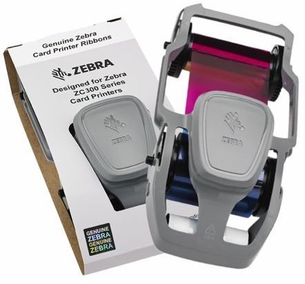 Cinta para Zebra ZC300 / 800300-563LA YMCKLL | 2308 - 800300-563LA / Cinta Color YMCKL 200 Imágenes, Impresión a una o dos caras, Rodillo de limpieza. Tipo Load-N-Go de fácil instalación, Sensor de finalización de tinta, Dos capas de mica protectora (LL) 