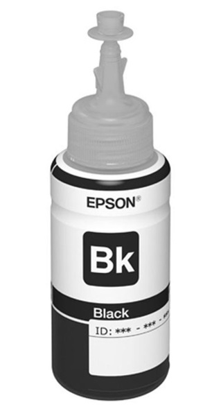 Tinta Epson 673 T673120 Negro | 2301 - Cartucho de Tinta Original Epson T673120-AL para Impresoras Epson EcoTank 