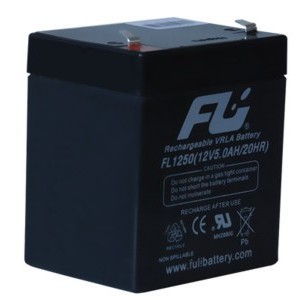 Batería 12V-  5Ah / Fulibattery FL1250GS AGM | 2304 - Baterias Fulibattery de Plomo-Acido, Regulada por válvula (VRLA), Sellada libre de mantenimiento CEBAT-7202 