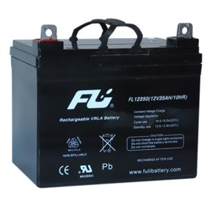 Batería 12V- 35Ah / Fulibattery FL12350GS AGM | 2304 - Baterias Fulibattery de Plomo-Acido, Regulada por válvula (VRLA), Sellada libre de mantenimiento CEBAT-7214 
