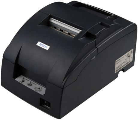 Impresora Epson TM-U220D POS / C31C515653 | 2208 - Impresora POS Matriz de Punto, Puerto Serial, 9-Agujas, Corte Manual, Fuente de Poder, Color Gris Oscuro, Velocidad 4.6lps, Ancho Papel 7.6cm, Imprime Original + 1 Copia  