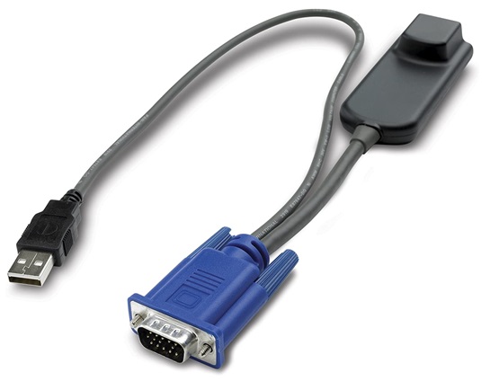 Modulo KVM USB / APC KVM 2G | 2306 - KVM 2G de APC, Módulo de Servidor, USB con Virtual Media KVM-USB. Soporte multiplataforma para Windows, Sun, Unix y Linux.