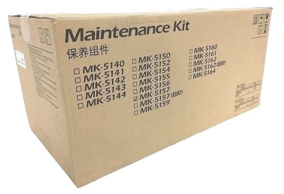 Kit de Mantenimiento Kyocera MK-5157 / 200k | 2311 / 1702NS7US1 - Original Kit de Mantenimiento Kyocera MK-5157. Incluye: DK-5140 Drum, DV-5150 Developer, FK-5152 Fuser, TR-5140 Transfer. FS-M6035cidn FS-M6235cidn FS-M6535cidn FS-M6635cidn 