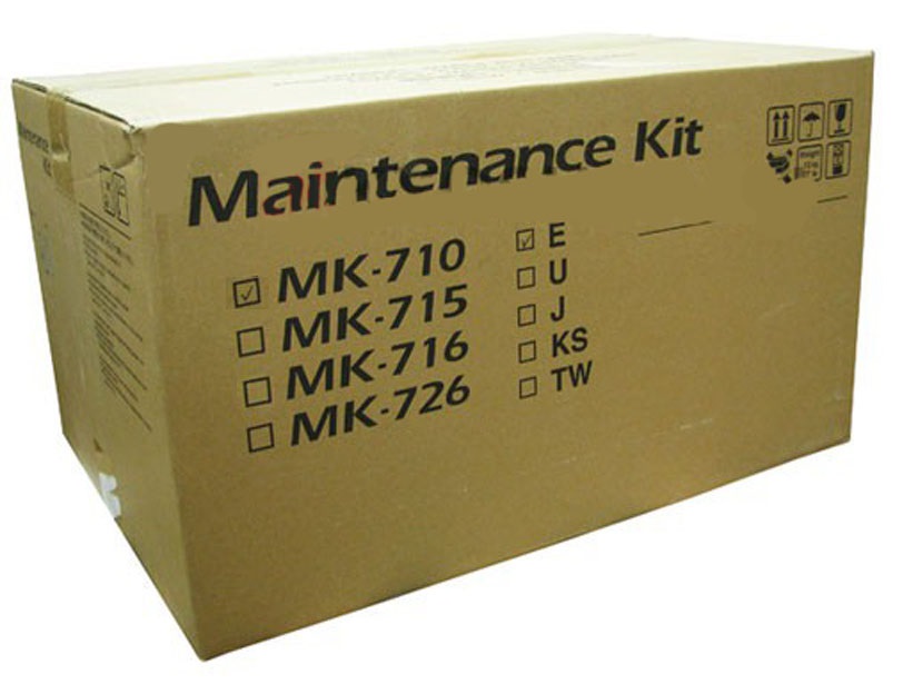 Kit de Mantenimiento Kyocera MK-710 / 500k | 2311 / 1702G12US0 - Original Kit de Mantenimiento Kyocera MK-710. Incluye: DK-710 Drum, DV-710 Revelador, FK-710U Fusora, TR-710 Transfer. Rendimiento 500.000 Páginas. PS-9130DN PS-9530DN 