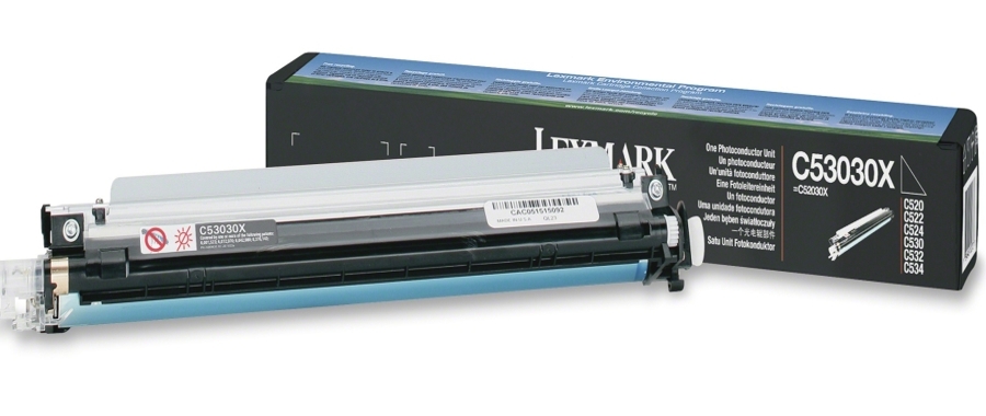 Kit Fotoconductor para Lexmark C520 - C53030X | Original Photoconductor Kit Lexmark C53030X. Rendimiento Estimado 20.000 Páginas con Cubrimiento al 5%. C53030X