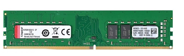 Memoria RAM para PC de Escritorio 16GB DDR4 2666Mhz / Kingston | 2203 - Modulo de Memoria RAM para PC de Escritorio, PC4-21300 DDR4 2666Mhz, Unbuffered, Non-ECC. Garantía de por vida. 