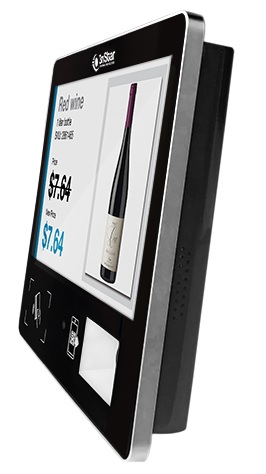 Micro Kiosco 10.1'' - 3nStar K10-A7 / Wi-Fi | 2212 - Micro Kiosco con pantalla táctil de 10.1'' capacitiva de 10 puntos, Sistema Operativo Android 7.1, Escáner de código de barras 1D / 2D integrado, Lector NFC, Alimentación PoE, Wi-Fi & Bluetooth
