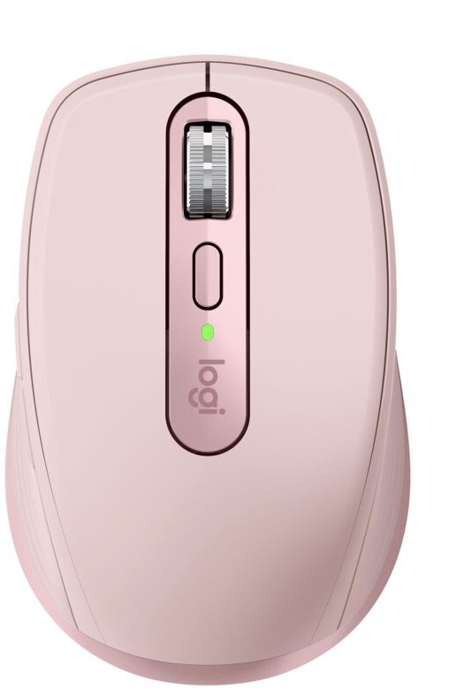Mouse Inalámbrico - Logitech MX Anywhere 3 / 910-005986 Rosado | 2109 - Mouse Inalámbrico, Sensor: Darkfield, 1000 dpi, 6 Botones, Rueda de desplazamiento, Desplazamiento horizontal, Distancia: 10 m, Batería recargable, USB-C