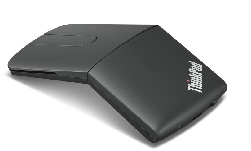 Mouse Presentador - Lenovo ThinkPad X1 / 4Y50U45359 | 2108 - Presenter Mouse, 3 botones, Wireless 2.4 GHz, Bluetooth 5.0, 1600dpi, Color Negro, Batería recargable, Swift Pair, Peso: 65 g
