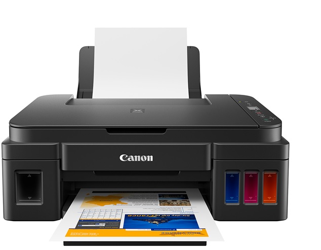  Multifuncional Tinta Color - Canon Pixma G2110 | Funciones (Impresora - Copiadora - Escáner), Velocidad de Impresión (8.8ipm Negro, 5.0 ipm Color), Formato A4, USB 2.0, Resolución: 4.800 x 1200 dpi. 2313C031AA/004AB, 2313C004AB