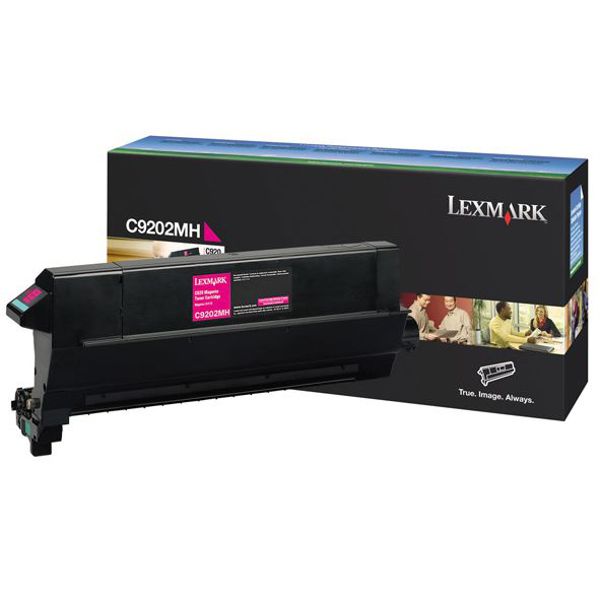 Toner Original - Lexmark C9202MH Magenta | Para uso con Impresoras Lexmark C920 Lexmark C9202MH  Rendimiento Estimado 14.000 Páginas con cubrimiento al 5%