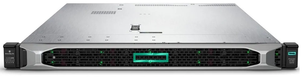  Servidor Rack - HPE ProLiant DL360 Gen10 P19777 | Procesador 1x Intel Xeon-Gold 5218 (16-Core, 2.3 up to 3.9GHz, 22MB L3 Cache, 125W), Memoria RAM 32GB (1x 32GB) 2933Mhz, Red Ethernet Gigabit 4-Port, No Incluye Discos, No Incluye DVD/RW, Fuente 1x 800W