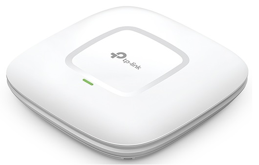  Access Point Wireless-N 300 Mbps - TP-Link EAP115 | 2110 - Access Point Inalambrico Wireless N-300Mbps, 1x Port 10/100 PoE, Single Band 2.4Ghz, Wi-Fi 802.11n, Antenas 2x 3dBi, WPA/WPA2-enterprise, 802.1x with RADIUS, Multiple SSIDs (8 SSIDs)