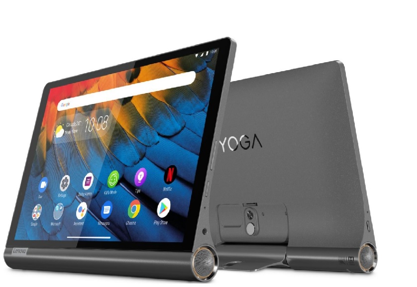 Tableta 10.3'' - Lenovo Yoga Smart Tab / 4G LTE | 2111 - Tableta Lenovo 4G LTE, Procesador Qualcomm Snapdragon 439, Memoria 4GB, Almacenamiento 64GB, Pantalla 10.1'' FHD Multi-Touch, GPU Qualcomm Adreno 505, Cámara: Principal 8MP / Frontal 5MP  