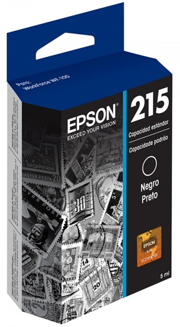 Tinta Epson 215 T215120-AL Negro | 2110 - Tinta Original Epson T215120-AL Negro 