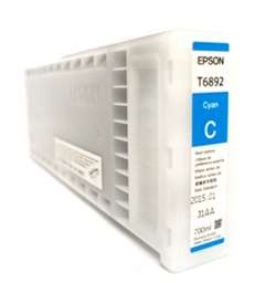 Tinta Epson T6892 Cian / 700ml | 2110 - Original Cartucho de Tinta Ecosolvente Epson T689200 Cian de 700 ml. Plotter Compatibles: Epson SureColor S30670 