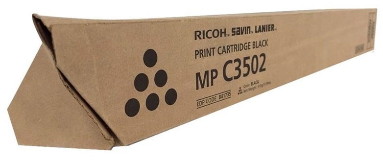 Toner Ricoh MP C3502 / Negro 28k | 2309 /  842481 - Toner Original Ricoh MP C3502 Negro. Rendimiento Estimado: 28.000 Páginas al 5%. 842201 841647 Ricoh MP C3002 MP C3502 