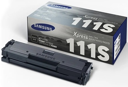 Toner para Samsung Xpress M2022 / MLT-D111S | Original Black Toner Samsung SU815A. Rendimiento 1.000 Páginas al 5%. MLTD111S