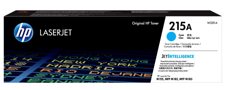 Toner HP 215A W2311A / Cian 0.85k | 2405 - Toner HP W2311A Rendimiento 850 Paginas al 5%. HP M155 M182 M183  