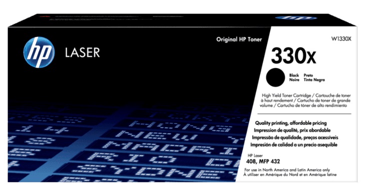 Toner HP 330x W1330X / Negro 15k | 2405 - Toner HP W1330X Rendimiento 15.000 Páginas al 5%. HP 408dn 432fdn  