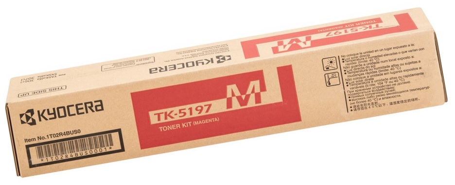 Toner Kyocera TK-5197M / Magenta 7k | 2311 - Toner Original Kyocera TK-5197M Magenta. Rendimiento 7.000 Páginas al 5%. TASKalfa TA-306ci TA-307ci TA-308ci  