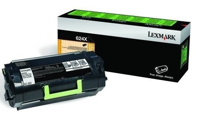 Toner para Lexmark MX812dme / 624X 62D4X00 | 2401- Toner Original 62D4X00 Negro para Lexmark MX812dme. Rendimiento 45.000 Páginas al 5%. 