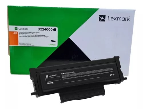 Toner para Lexmark B2236dw / B224000 | 2308 - Toner Original B224000 Negro para Lexmark B2236dw. Rendimiento 1.200 Páginas al 5%. 