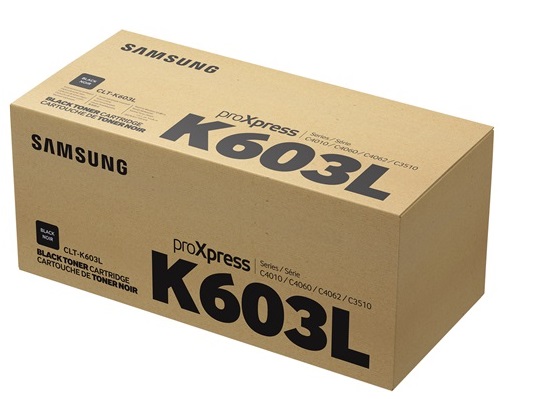 Toner Samsung K603L / Negro 15k | 2309 / SV391A - Toner Original Samsung CLT-K603L Negro. Rendimiento: 15.000 Páginas al 5%. Samsung SL-C3510 SL-C4010 SL-C4060 SL-C4062 SV392A 